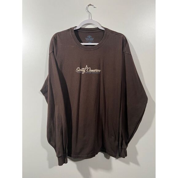 Scotty Cameron Brown Long Sleeve Shirt Design Studio Size XL Golf Brand - Picture 5 of 5